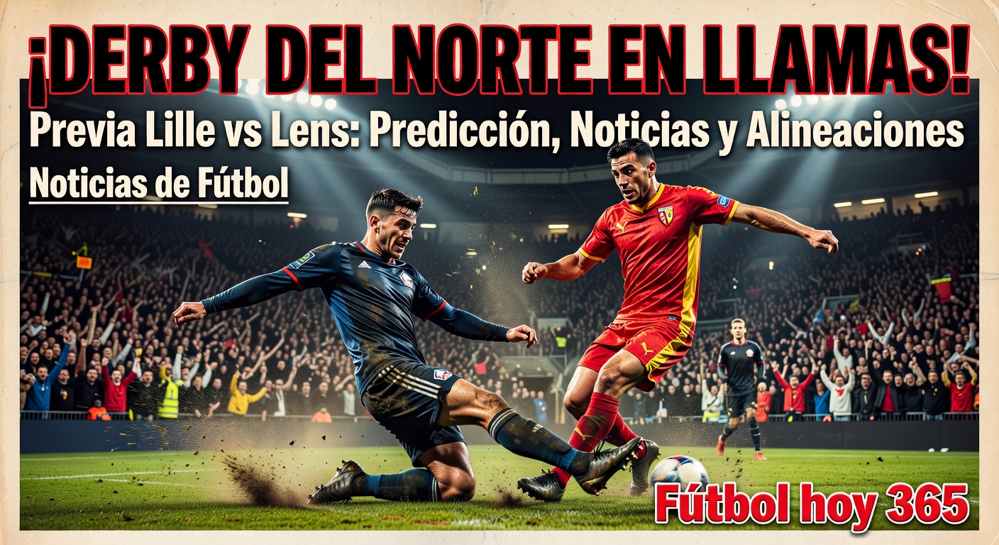 Lille vs Lens in Ligue 1 Derby