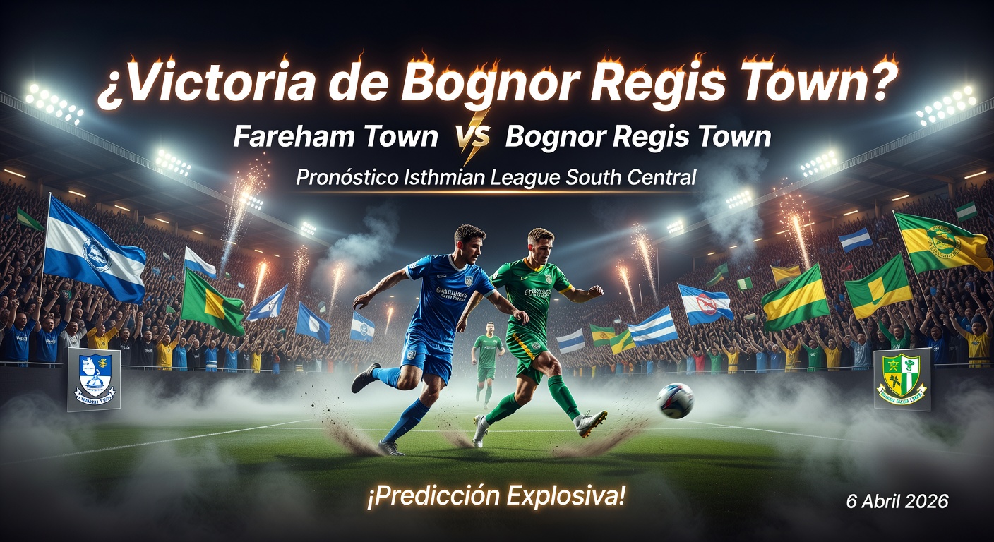 Fareham Town vs Bognor Regis Town Pronóstico / Prediction
