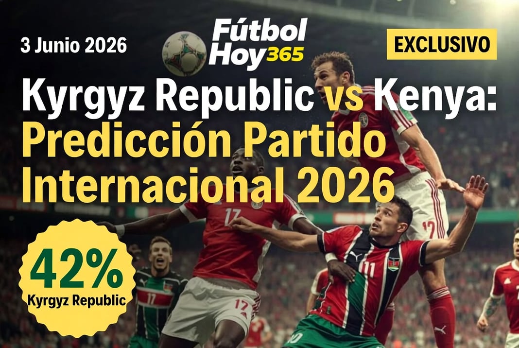 Kyrgyz Republic vs Kenya Prediccion Partido Internacional 2026