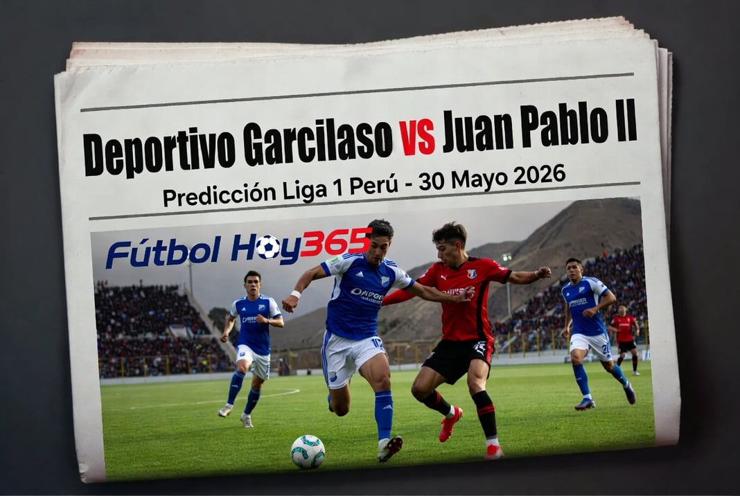 Deportivo Garcilaso vs Juan Pablo II Prediccion Liga 1 Peru 30 Mayo 2026