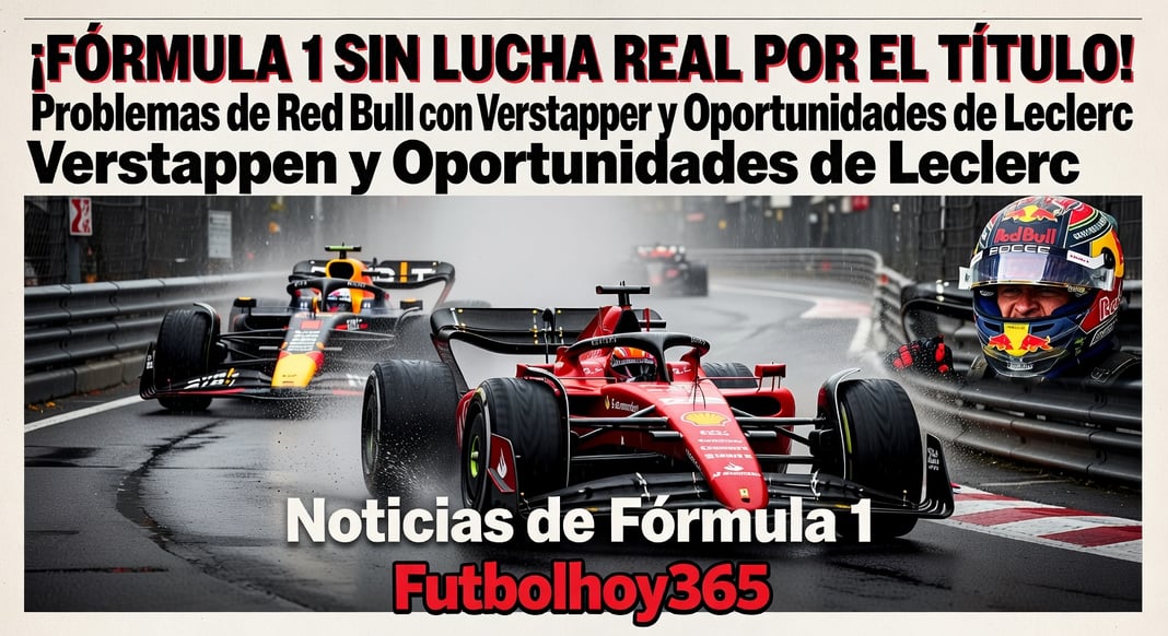 Fórmula 1 sin Lucha Real por el Campeonato Mundial: Problemas de Red Bull con Verstappen y Oportunidades de Leclerc