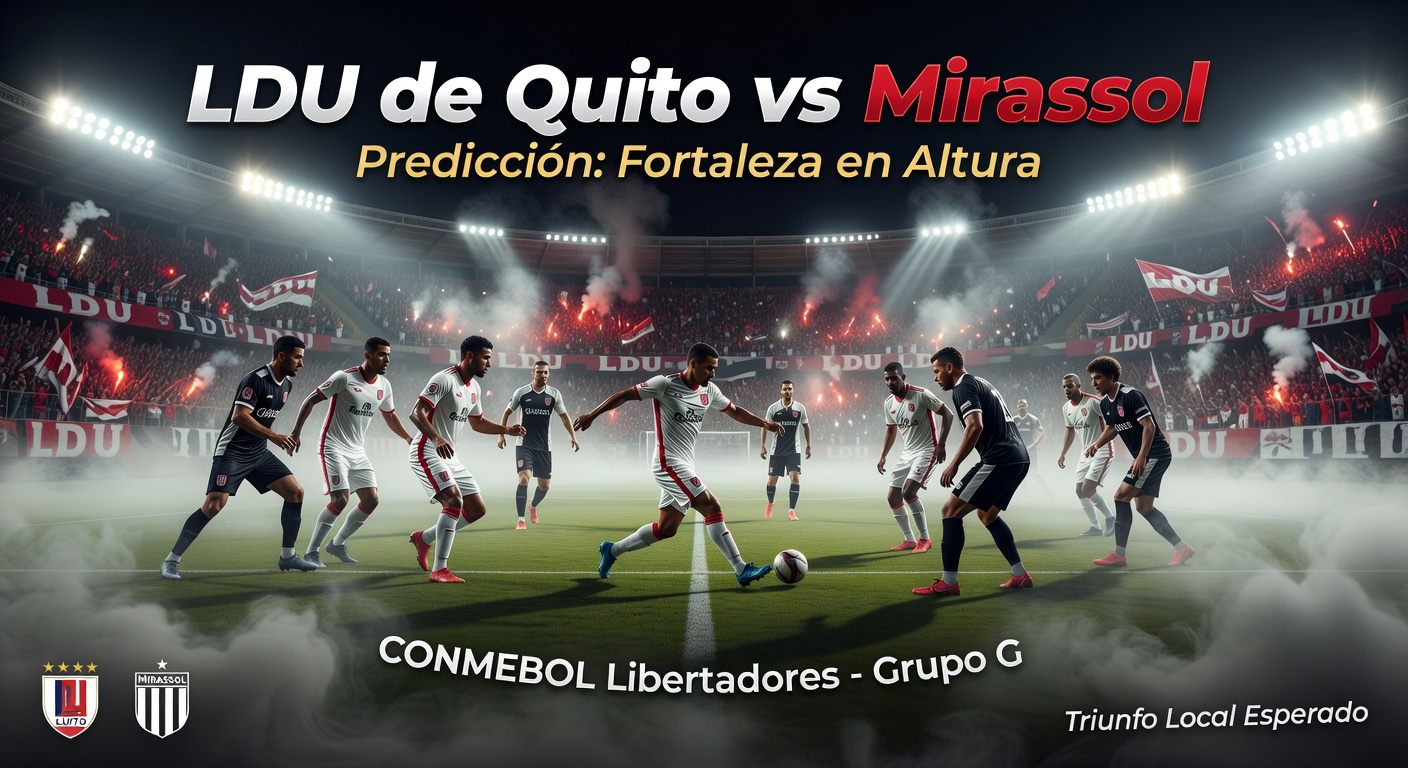LDU de Quito vs Mirassol Pronóstico / Prediction