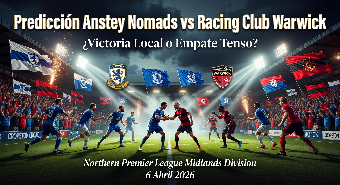 Anstey Nomads vs Racing Club Warwick Pronóstico / Prediction