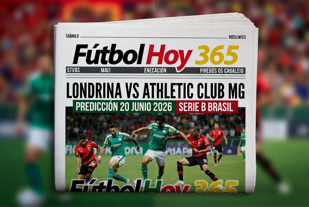 Londrina vs Athletic Club MG Prediccion 20 Junio 2026 Serie B Brasil