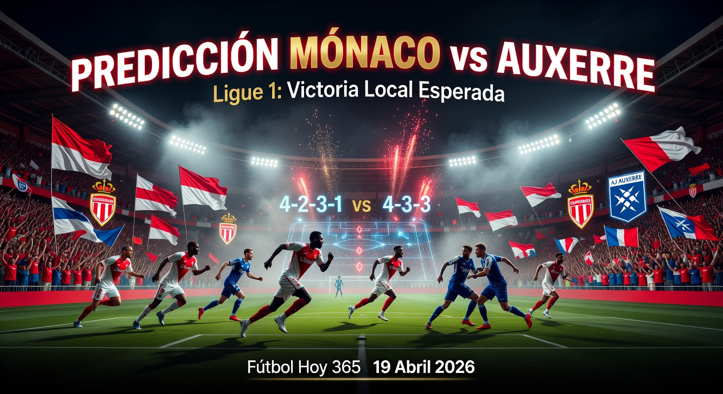 Monaco vs Auxerre Pronóstico / Prediction