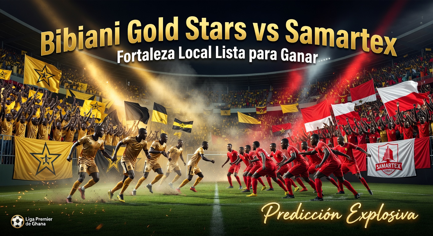 Bibiani Gold Stars vs Samartex Pronóstico / Prediction