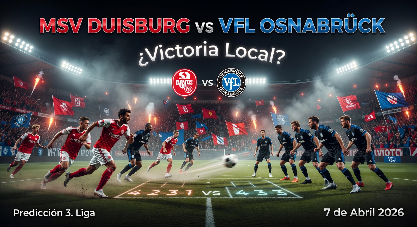 MSV Duisburg vs VfL Osnabrück Pronóstico / Prediction