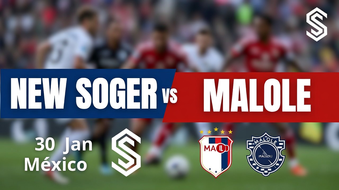 AS New Soger vs Malole ¿Resultado Exacto 30 Ene México
