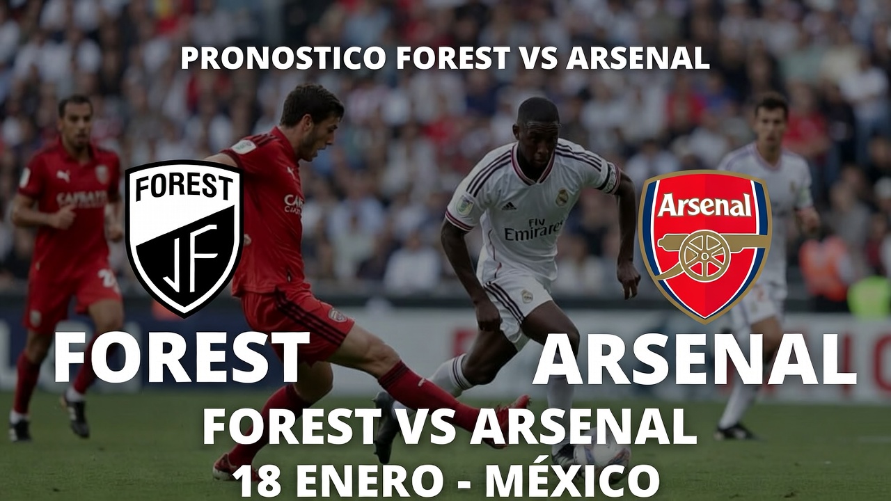 Arsenal Favorito Forest vs Arsenal Pronostico Marcador 18 Enero Mexico