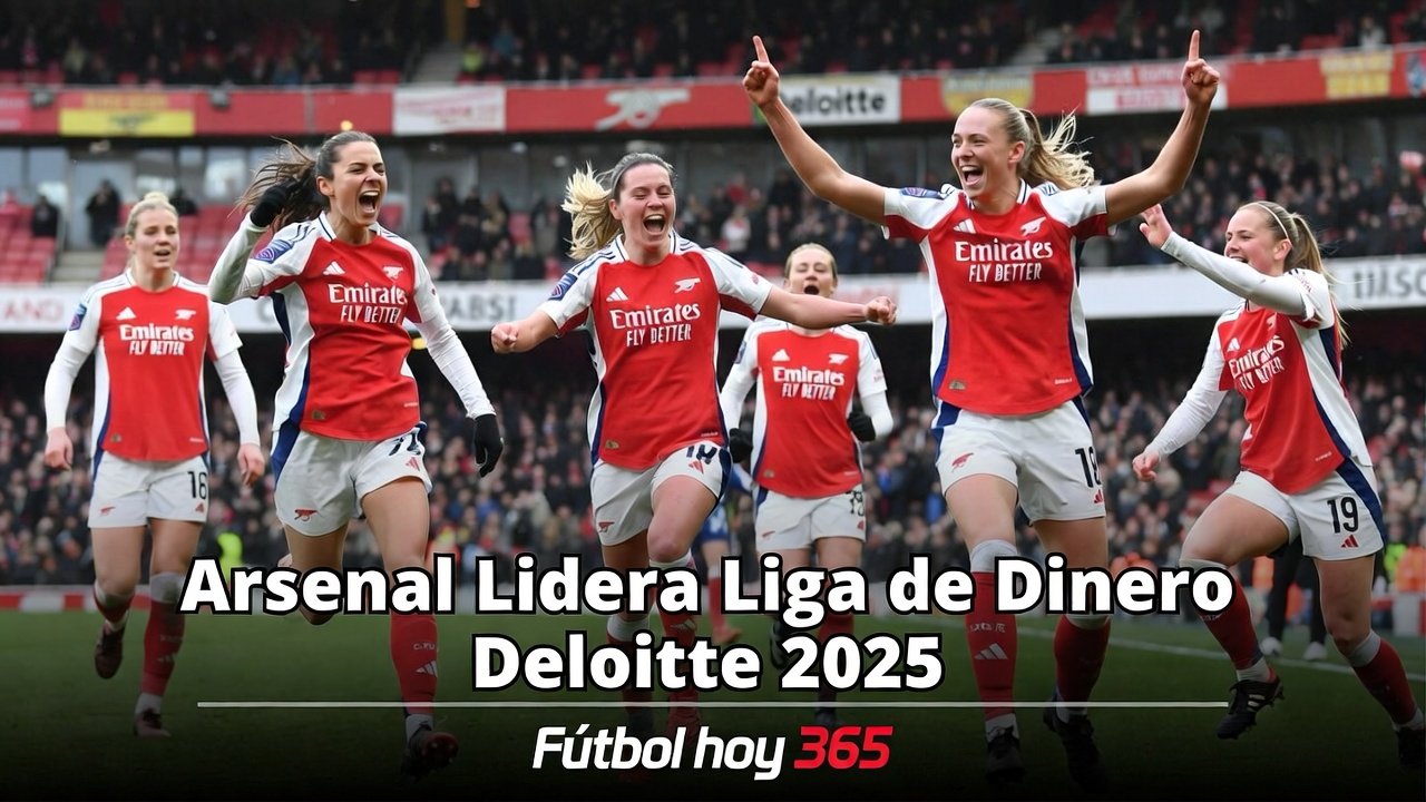 Arsenal Lidera Deloitte Money League Femenino 2025: Supera a Chelsea