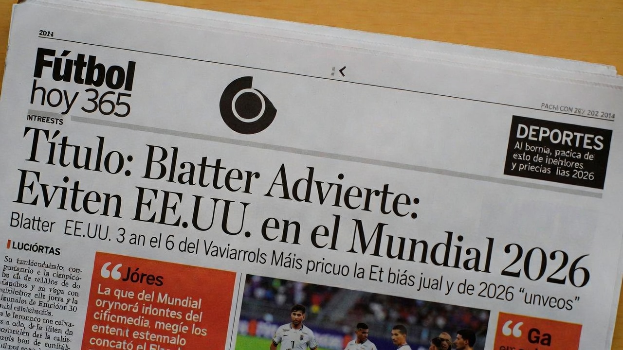 Blatter Advierte Eviten EE.UU. en el Mundial 2026
