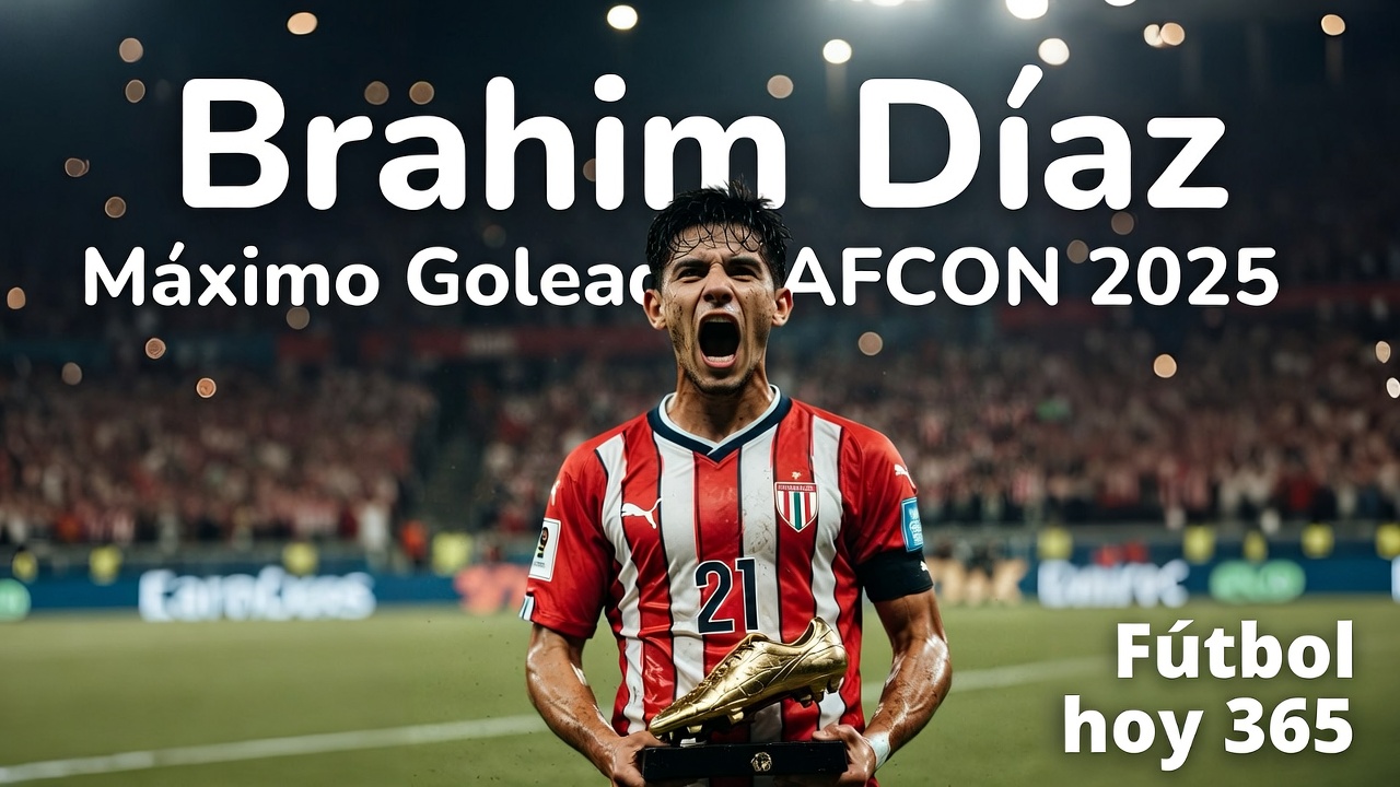 Brahim Díaz Máximo Goleador AFCON 2025: 5 Goles con Marruecos