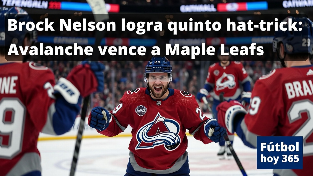 Brock Nelson hat-trick Avalanche 4-1 Maple Leafs
