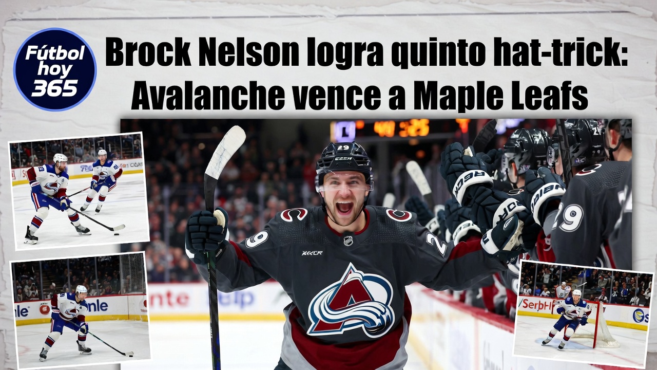 Brock Nelson hat-trick Avalanche 4-1 Maple Leafs