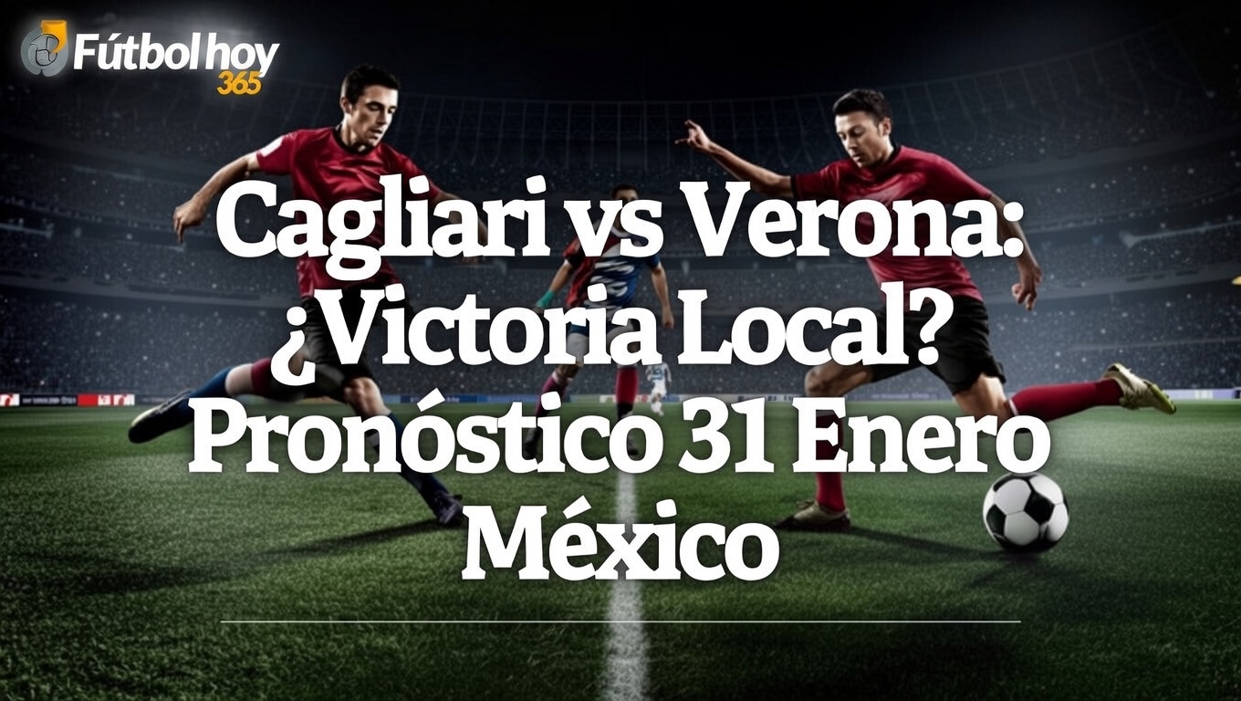 Cagliari vs Verona ¿Victoria Local Pronóstico 31 Enero México
