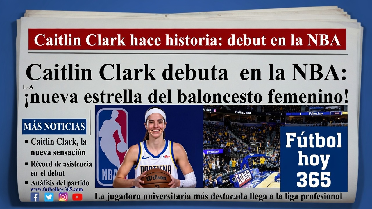 Caitlin Clark Debuta en NBA Fans la Llaman “Multitalentosa”