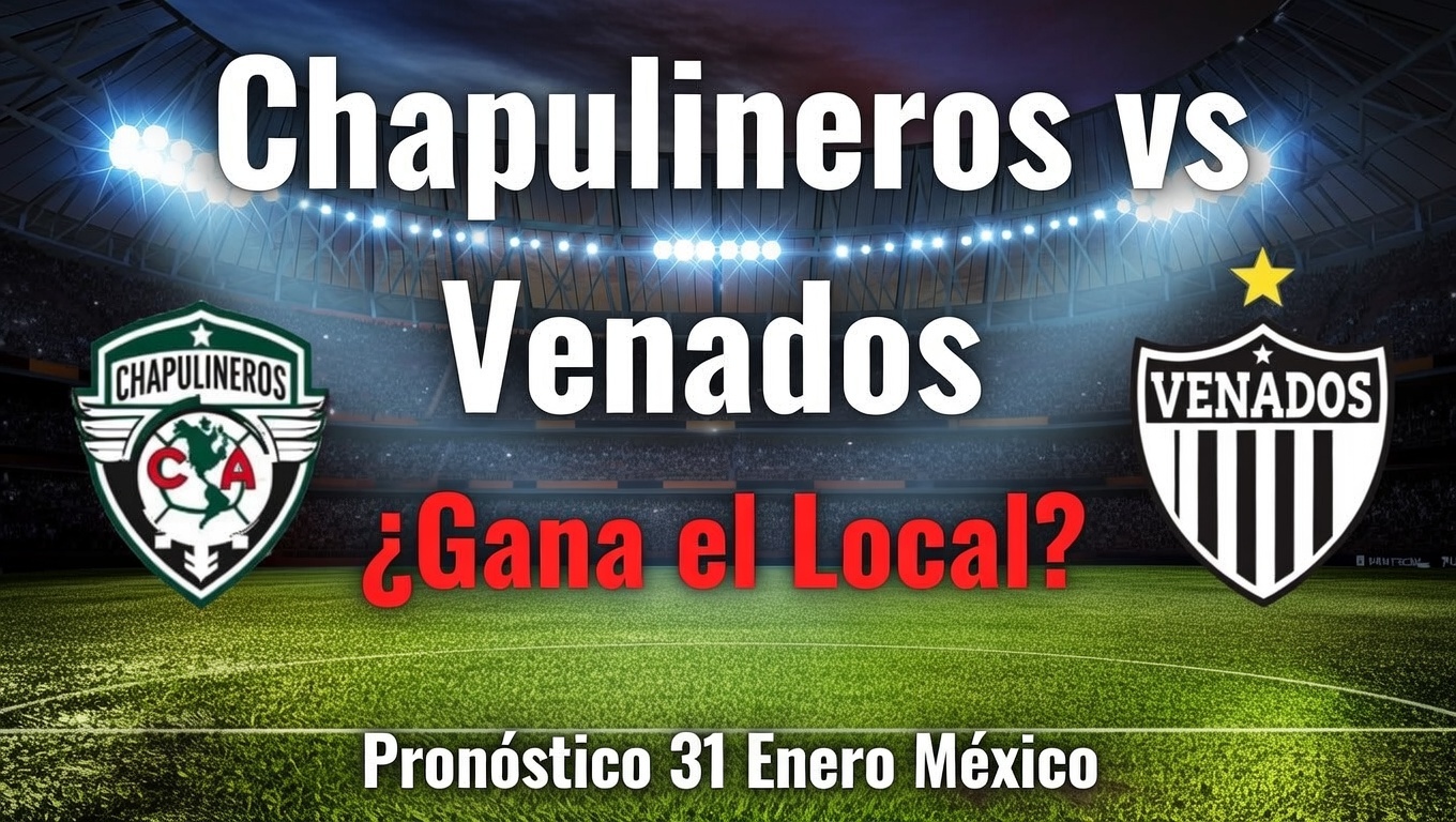 Chapulineros vs Venados ¿Gana el Local Pronóstico 31 Enero México