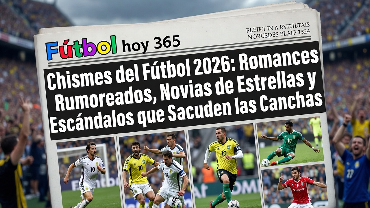 Chismes Fútbol 2026 Romances y Escándalos de Estrellas