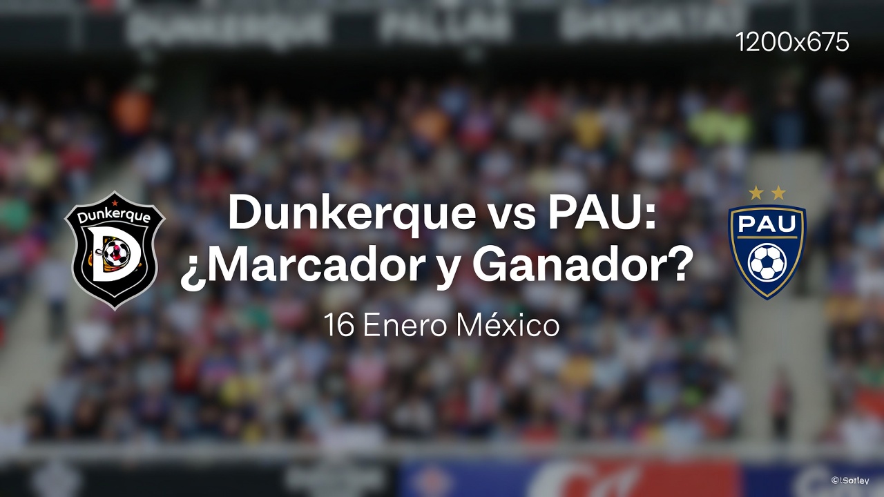 Dunkerque vs PAU ¿Marcador y Ganador 16 Enero México