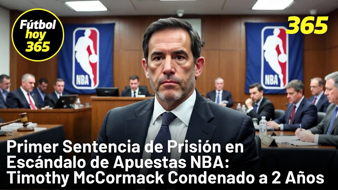 Escándalo Apuestas NBA Primer Condenado a 2 Años de Prisión