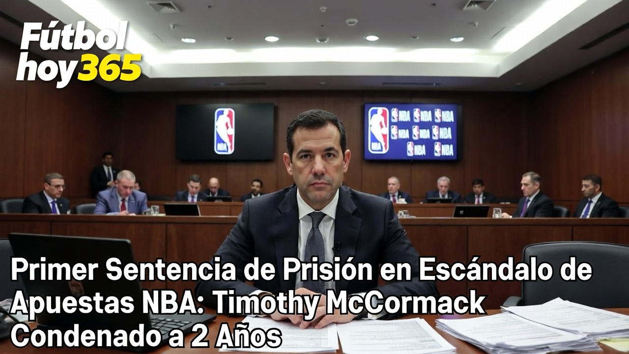 Escándalo Apuestas NBA Primer Condenado a 2 Años de Prisión
