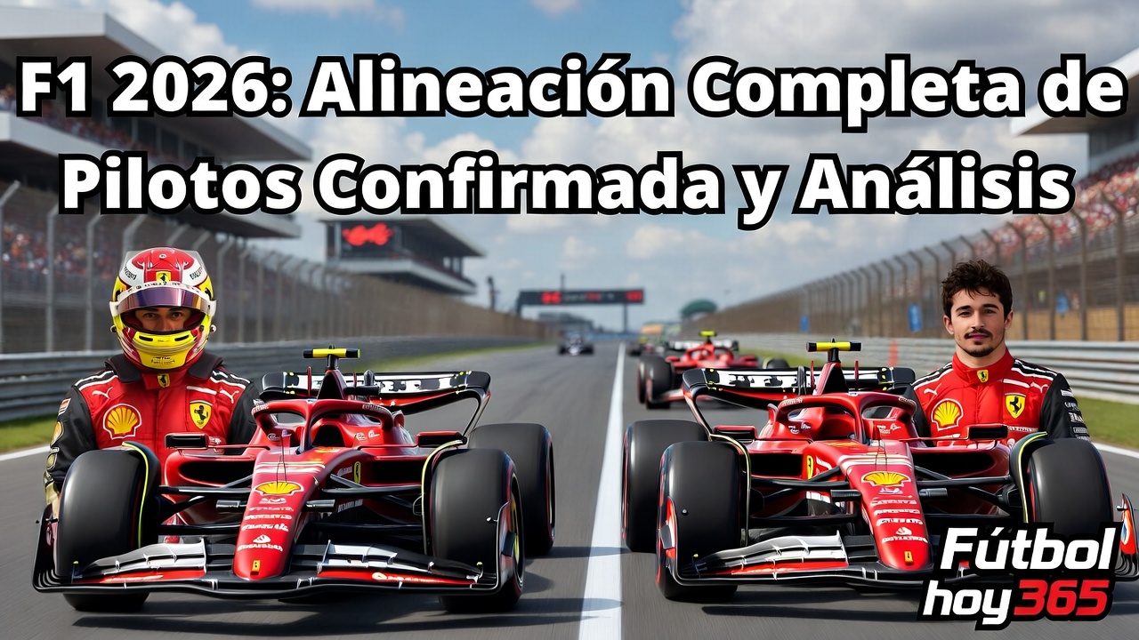 F1 2026 Alineación Completa de Pilotos Confirmada y Análisis