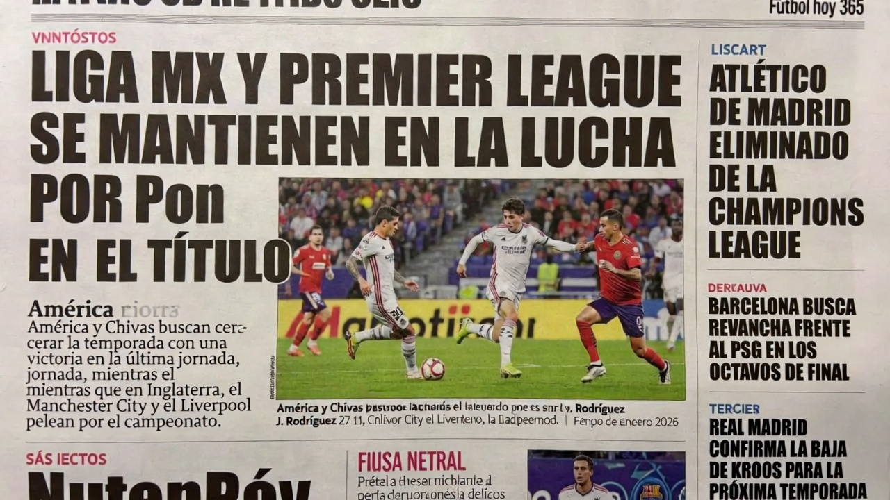 Fútbol Hoy 27 Ene 2026 Liga MX y Premier League