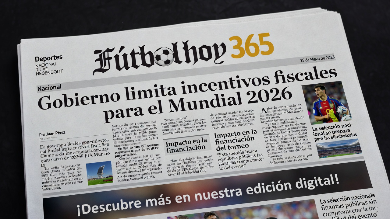 Gobierno de México limita incentivos fiscales para Mundial 2026