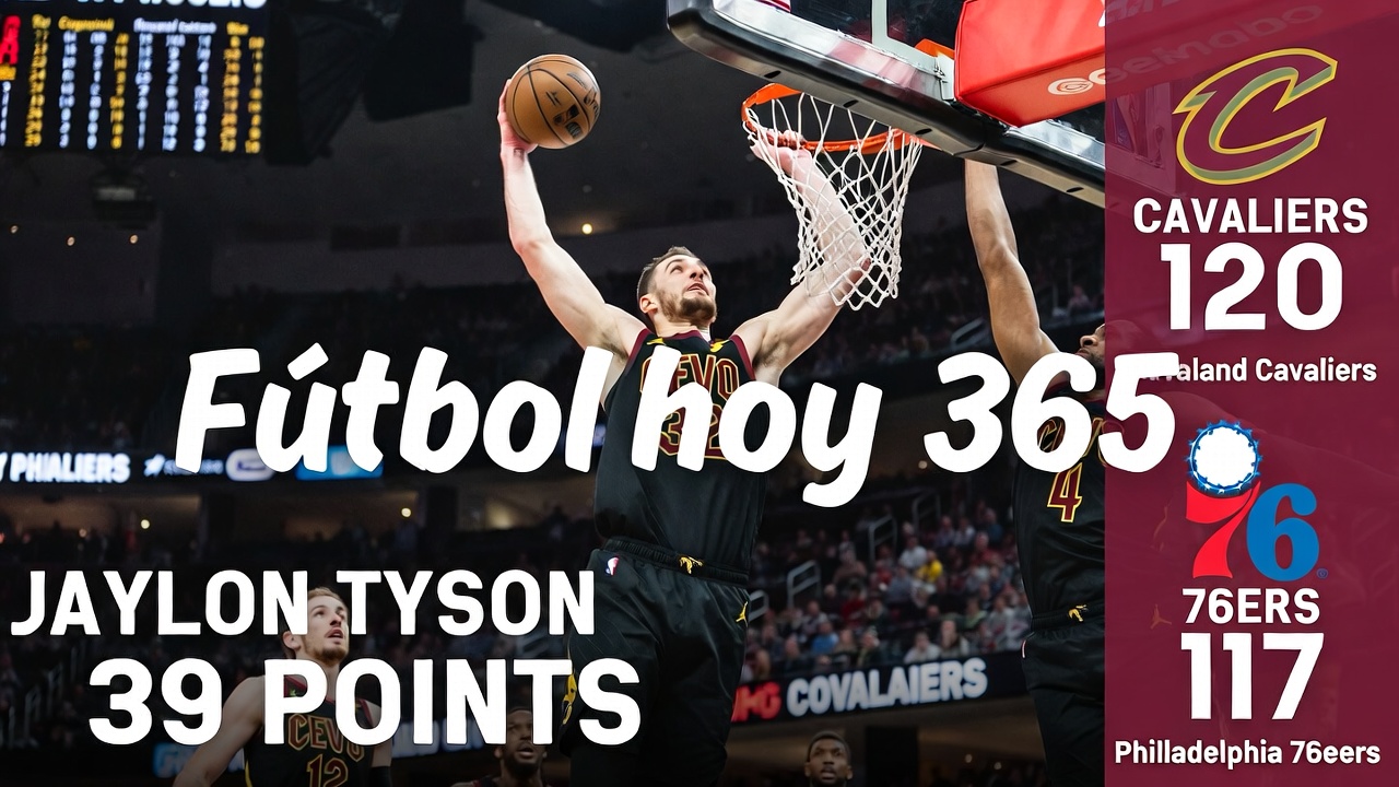 Jaylon Tyson 39 Puntos en Victoria de Cavaliers sobre 76ers
