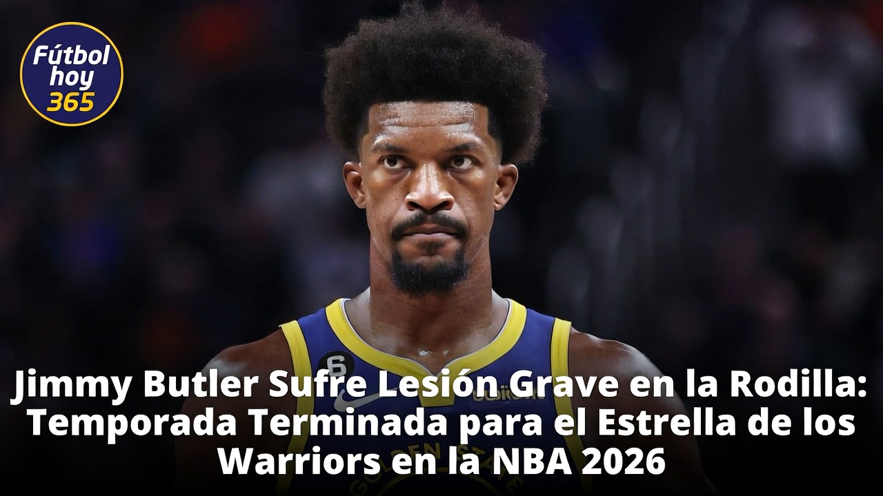 Jimmy Butler Lesión Grave de Rodilla Termina su Temporada 2026 con Warriors