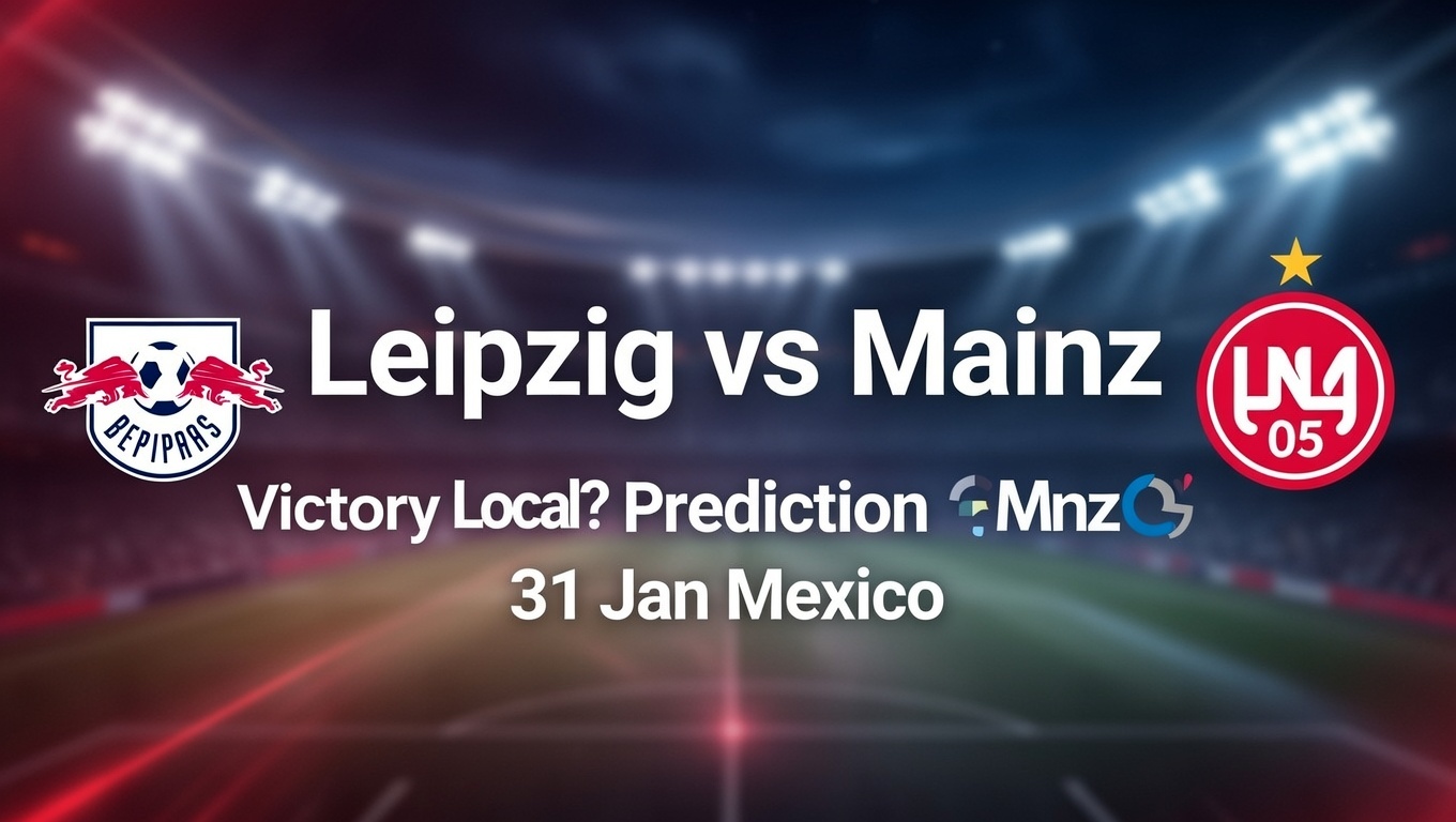 Leipzig vs Mainz ¿Victoria Local Pronóstico 31 Ene México