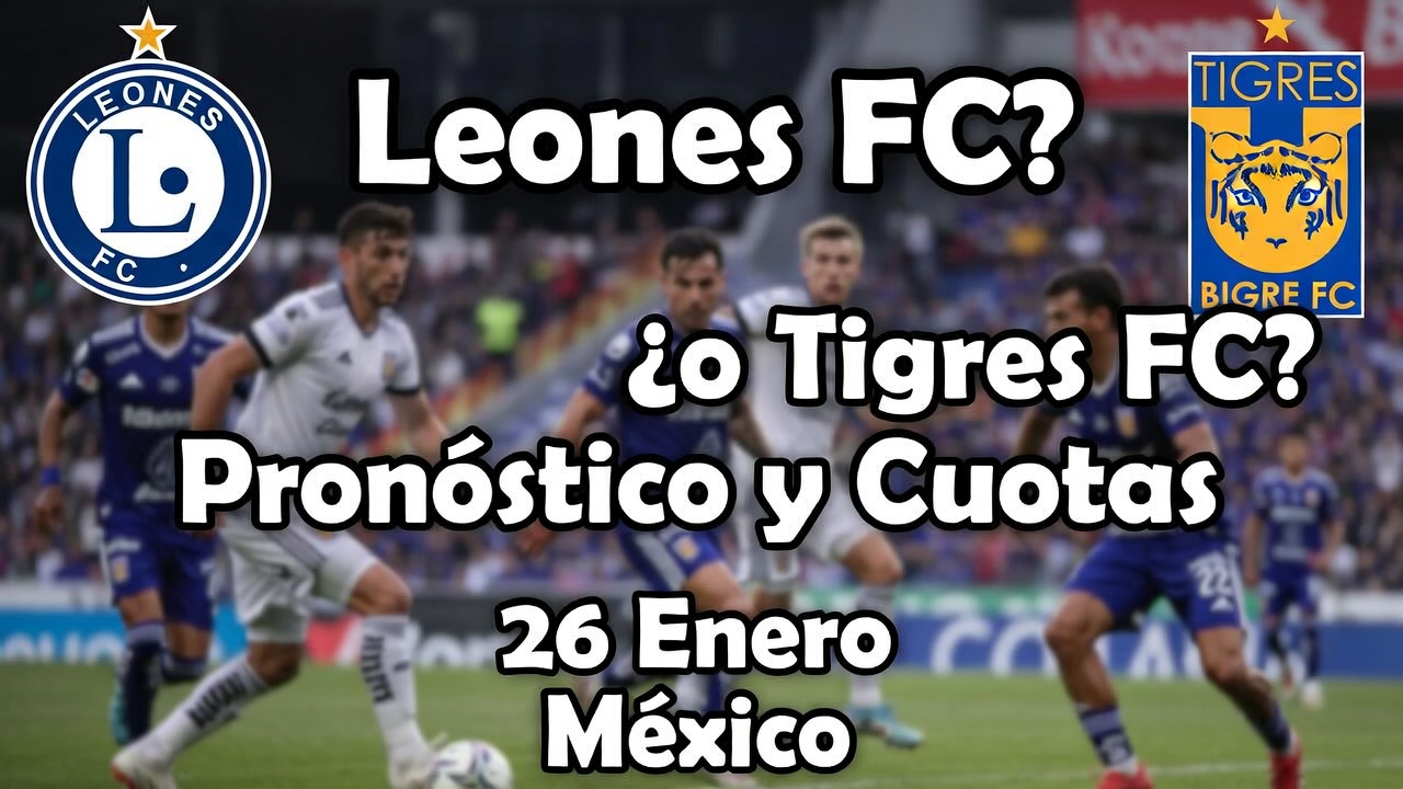 Leones FC ¿o Tigres FC Pronóstico y Cuotas 26 Enero México