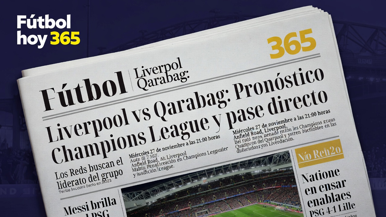 Liverpool vs Qarabag Pronóstico Champions League y pase directo