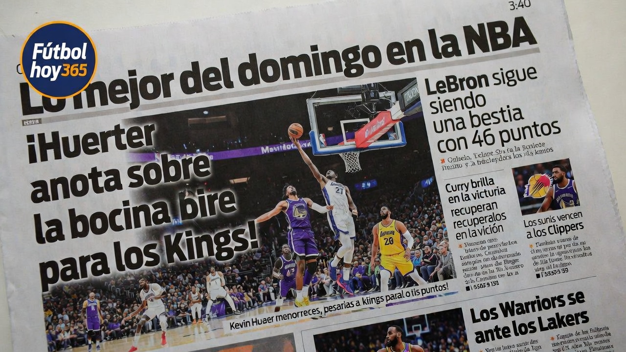 Lo Mejor NBA Domingo Huerter Buzzer y LeBron Domina