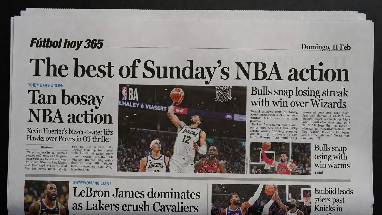 Lo Mejor NBA Domingo Huerter Buzzer y LeBron Domina