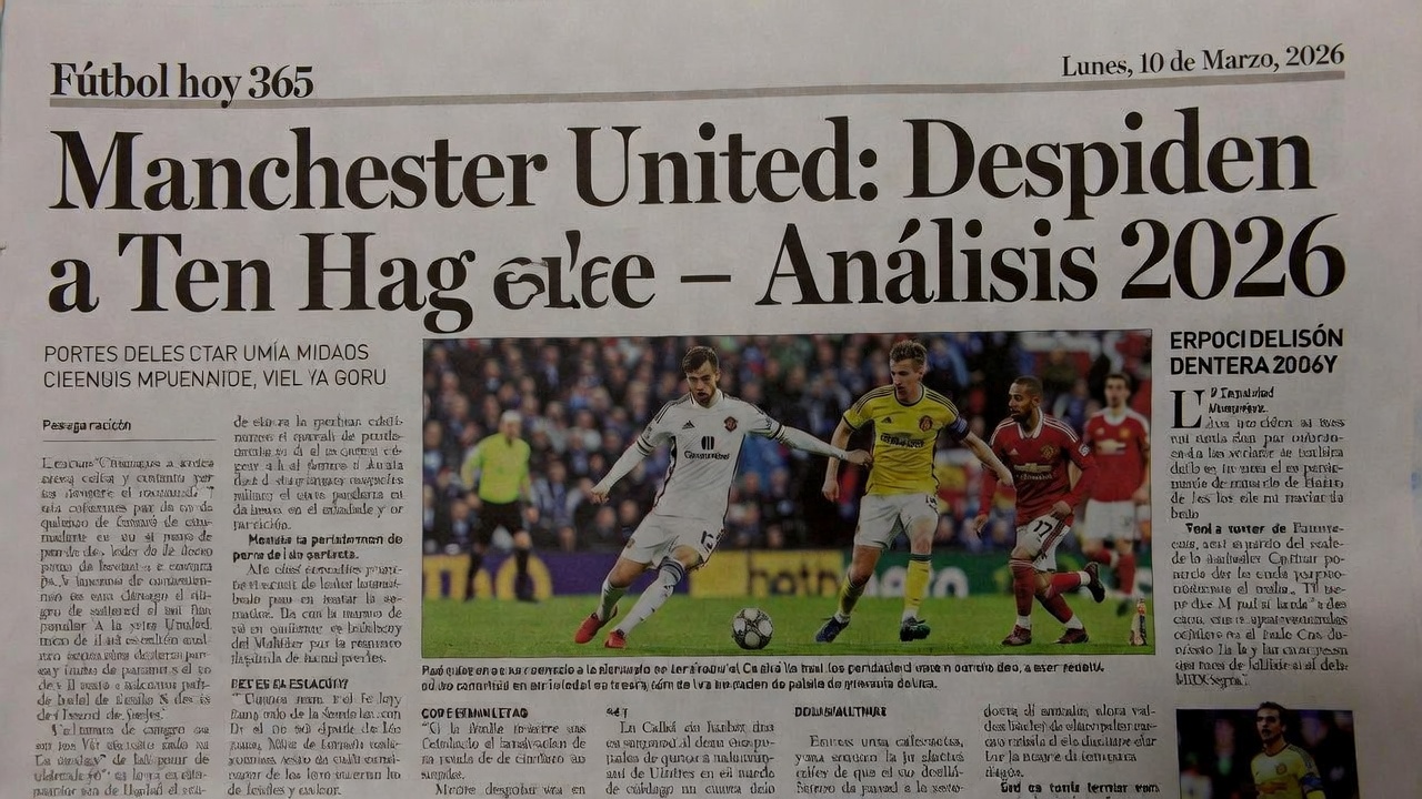 Manchester United Despiden a Ten Hag – Análisis 2026