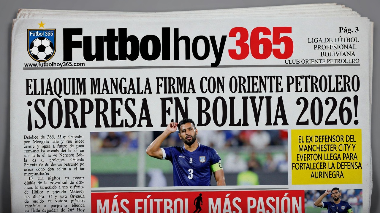 Mangala ficha por Oriente Petrolero sorpresa en Bolivia 2026)
