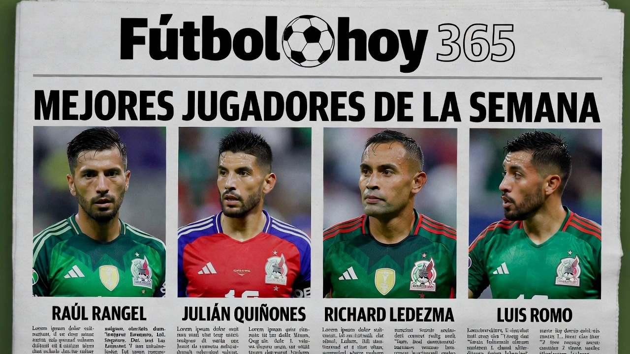Mejores Jugadores de México Esta Semana Rumbo al Mundial 2026