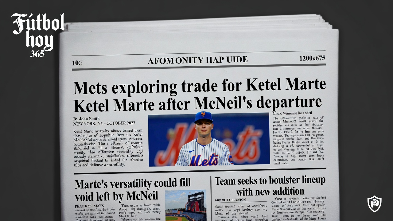 Mets Exploran Cambio por Ketel Marte Tras Salida de McNeil