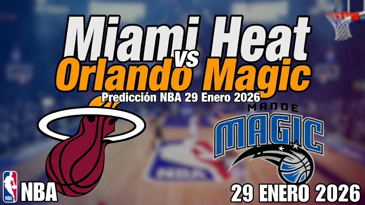 Miami Heat vs Orlando Magic Predicción NBA 29 Enero 2026