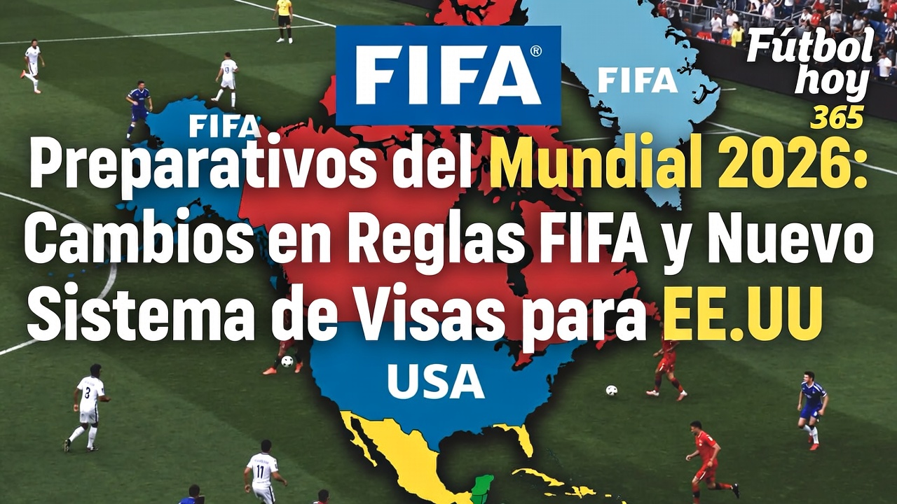 Mundial 2026 Cambios en Reglas FIFA y Visas EE.UU. – Preparativos