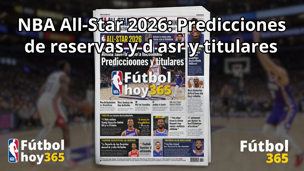 NBA All-Star 2026 Predicciones de reservas y titulares