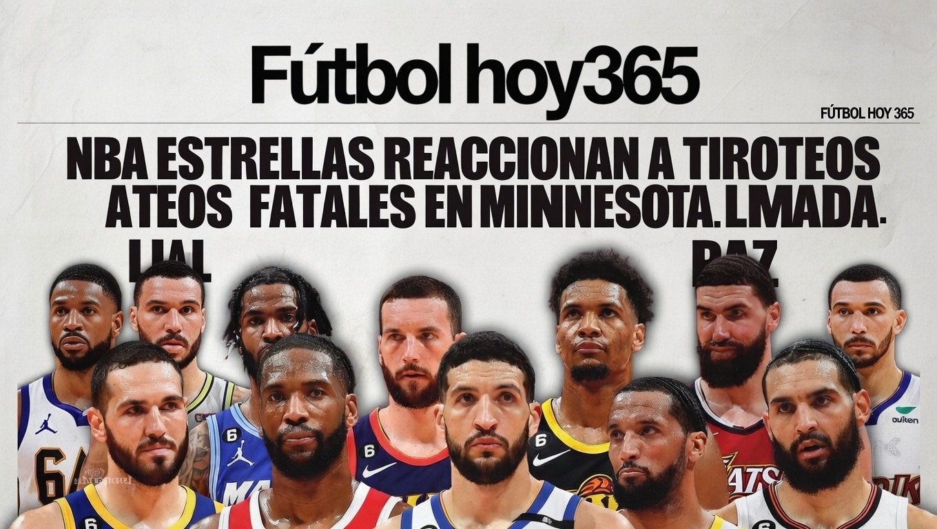 NBA Estrellas Reaccionan a Tiroteos Fatales en Minnesota Llamados a la Paz