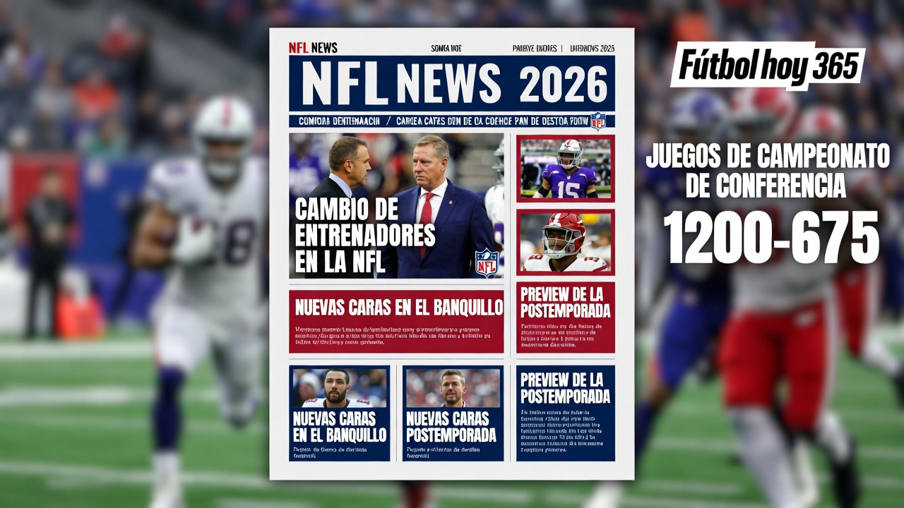 NFL Noticias 2026 McCarthy en Steelers y Campeonatos de Conferencia