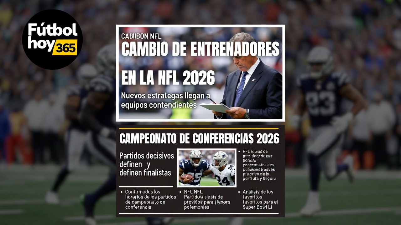 NFL Noticias 2026 McCarthy en Steelers y Campeonatos de Conferencia