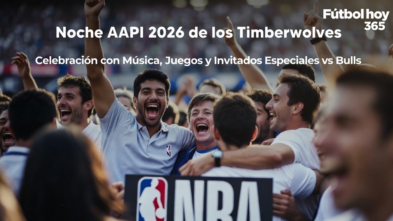 Noche AAPI Timberwolves 2026 Celebración vs Bulls