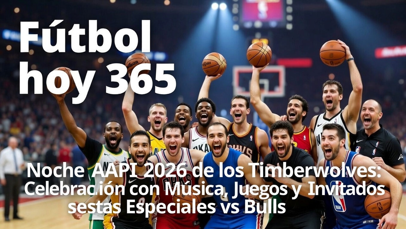 Noche AAPI Timberwolves 2026 Celebración vs Bulls