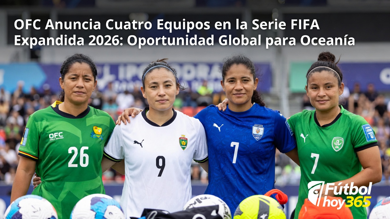 OFC en Serie FIFA 2026: Cuatro equipos buscan exposición global
