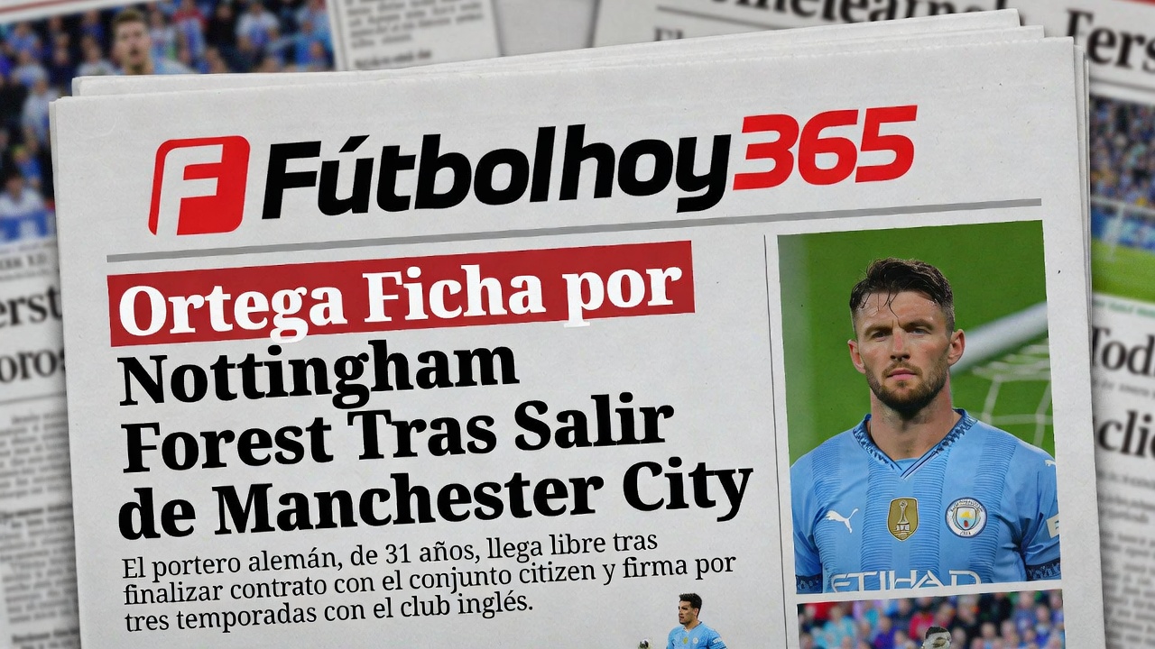 Ortega Ficha por Nottingham Forest Tras Salir de Manchester City