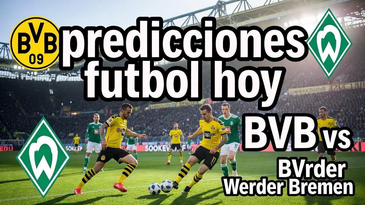 Prediccion Borussia Dortmund vs Werder Bremen 13 Enero 2026 1330 Mexico